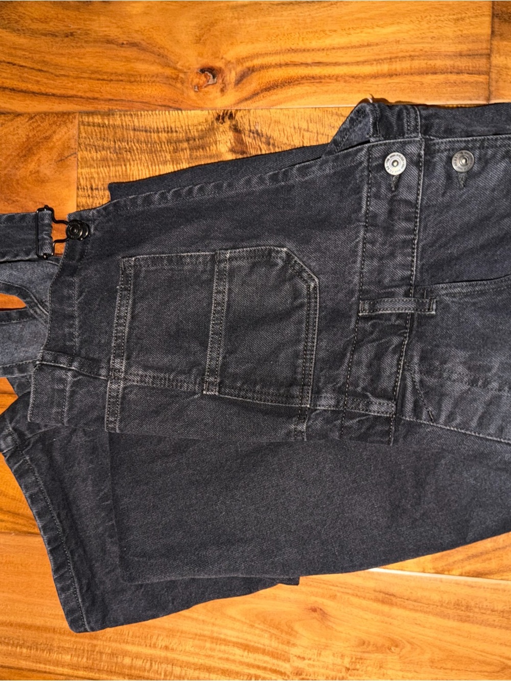 Free People - We The Free Ziggy Denim Overalls - Mineral Black